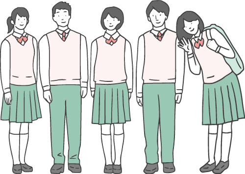 学生イラスト