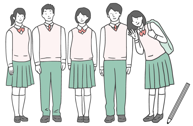 学生イラスト